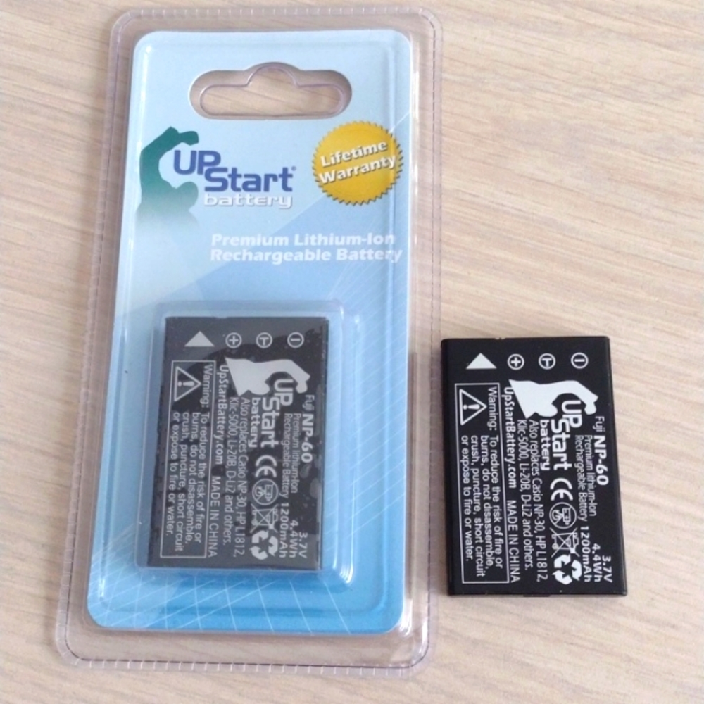 NP-60 Lithium Batteries (x2)